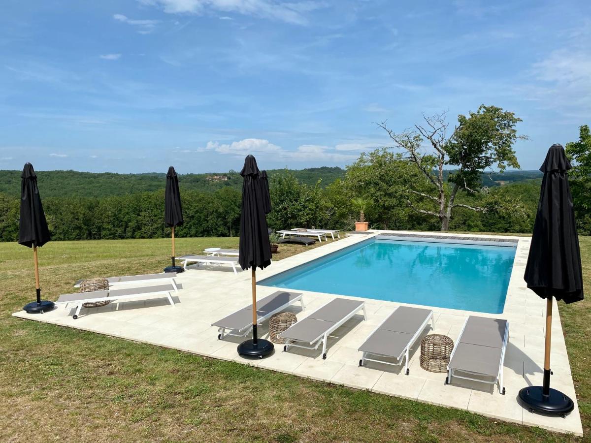 Domaine De Cazal - Gite 2 Pers Avec Piscine Au Coeur De 26 Hectares De Nature Preservee Villa Saint-Cyprien  Dış mekan fotoğraf