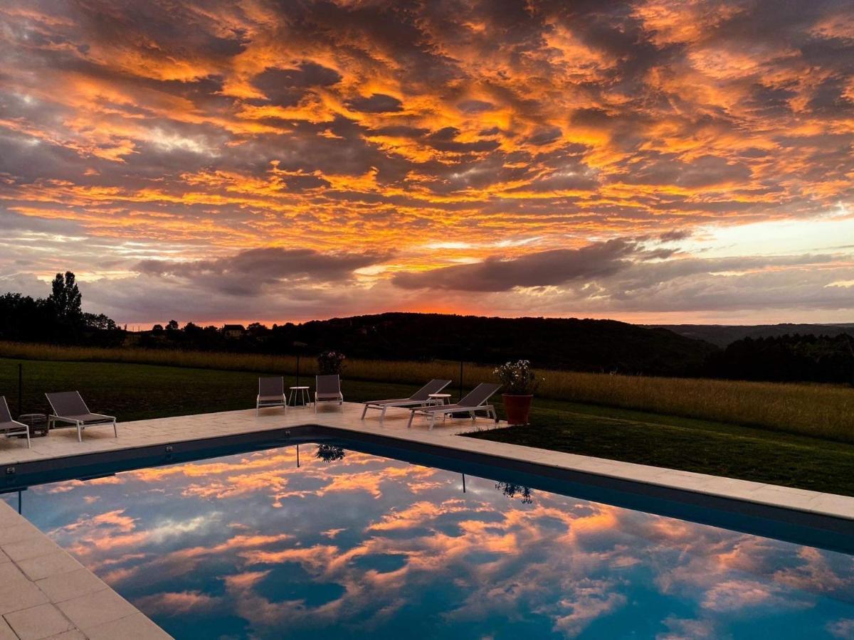 Domaine De Cazal - Gite 2 Pers Avec Piscine Au Coeur De 26 Hectares De Nature Preservee Villa Saint-Cyprien  Dış mekan fotoğraf